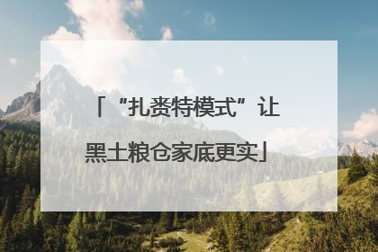 “扎赉特模式”让黑土粮仓家底更实