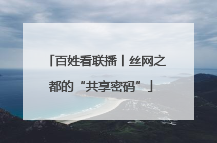 百姓看联播丨丝网之都的“共享密码”