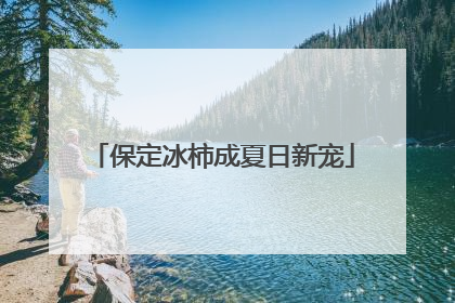 保定冰柿成夏日新宠