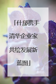 什邡携手清华企业家共绘发展新蓝图