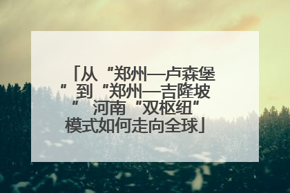 从“郑州—卢森堡”到“郑州—吉隆坡” 河南“双枢纽”模式如何走向全球