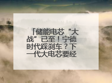 储能电芯“大战”已至！宁德时代踩刹车？下一代大电芯要经得起三重考验