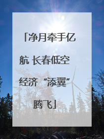 净月牵手亿航 长春低空经济“添翼”腾飞