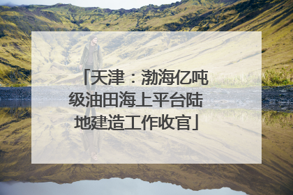 天津：渤海亿吨级油田海上平台陆地建造工作收官
