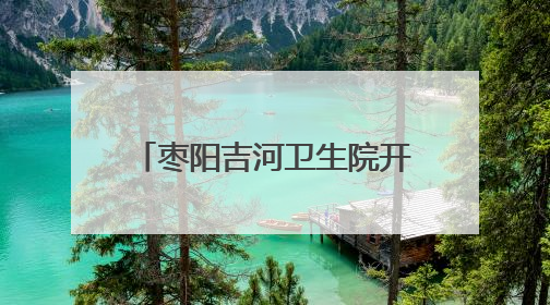 枣阳吉河卫生院开展无偿献血活动 爱心共筑生命桥梁