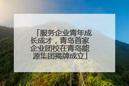 服务企业青年成长成才，青岛首家企业团校在青岛能源集团揭牌成立