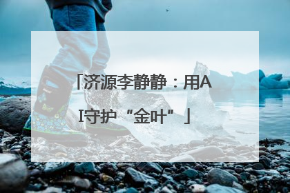 济源李静静：用AI守护“金叶”