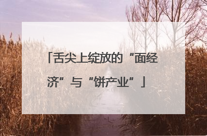 舌尖上绽放的“面经济”与“饼产业”