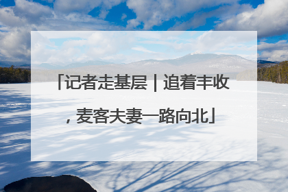 记者走基层｜追着丰收，麦客夫妻一路向北
