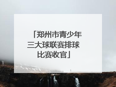 郑州市青少年三大球联赛排球比赛收官