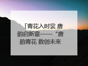 青花入时裳 唐韵启新章——“唐韵青花 数创未来”数字文创设计大赛启幕
