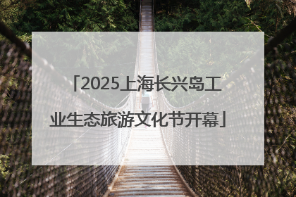 2025上海长兴岛工业生态旅游文化节开幕