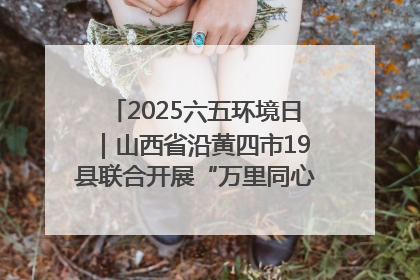 2025六五环境日｜山西省沿黄四市19县联合开展“万里同心，共护黄河”环保志愿者助力一泓清水入黄河公益活动