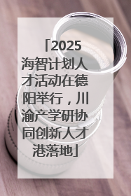 2025海智计划人才活动在德阳举行，川渝产学研协同创新人才港落地