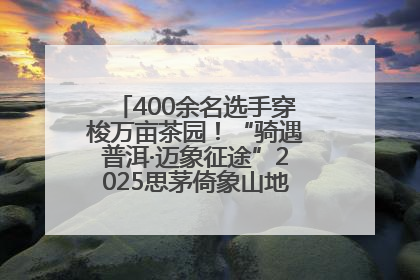 400余名选手穿梭万亩茶园！“骑遇普洱·迈象征途”2025思茅倚象山地自行车赛圆满举行